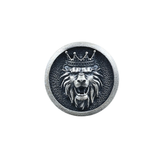 Silver Loin King Cufflink