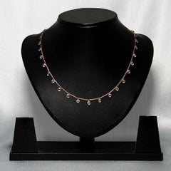 Rose Gold Queens Necklace Pendant.