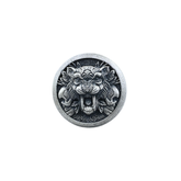 Silver Saber Tooth Tiger Cufflink