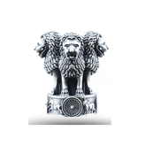 SILVER NATIONAL EMBLEM BROOCH