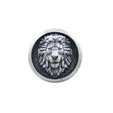 Silver Calm Lion Cufflink