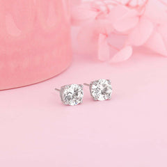 Silver Zircon Earrings Earrings.