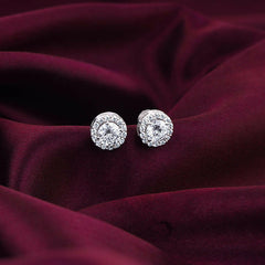 Silver Drizzle Drop Stud Earrings Earrings.