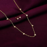 Golden Star Constellation Pendant Set Set.
