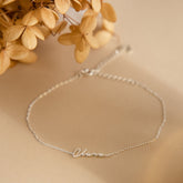 Handmade Dainty Custom Name Bracelet For Women