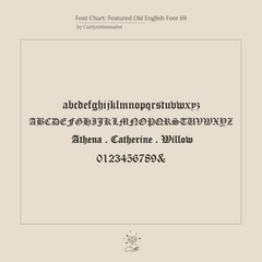 Old English Name Necklace in Curb Chain