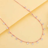 Rose Gold Queens Necklace Pendant.