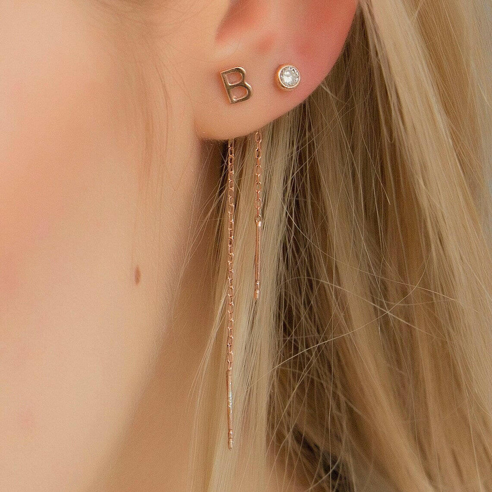 Personalised Threader Earring Earring.