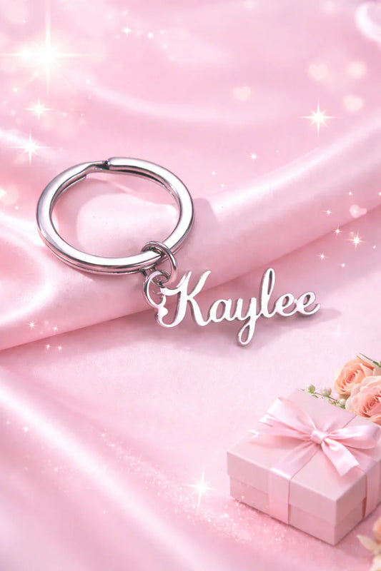 Personalised Name Keychain – Single Name