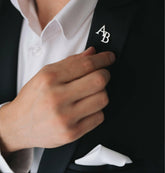 Personalized Initial Letter Name Brooch Brooch.