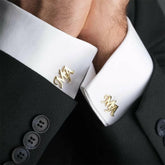 cufflinks for men Personalized Initial Letter Cufflinks cufflink.