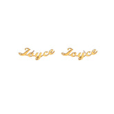 Custom Name Earring