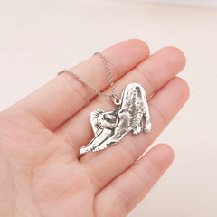 Custom Pet Picture Necklace Pet tag.