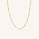 Dainty Satellite Chain Necklace