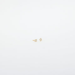 Avery Geometric Diamond Studs