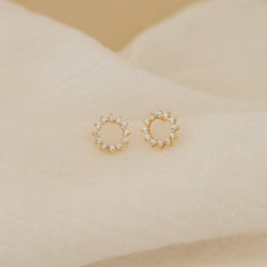 Helen Diamond Sun Studs