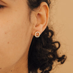 Helen Diamond Sun Studs