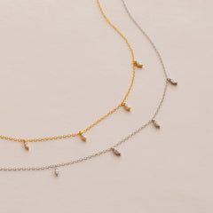 Marquise Station Necklace