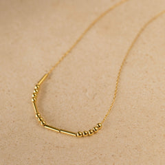 Morse Code Necklace