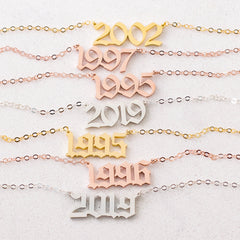 Year Necklace
