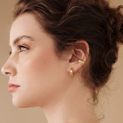 Dome Hoops Earrings