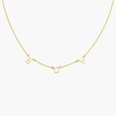 Inez Initial Name Necklace
