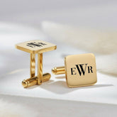 Personalized Engraving Square Cufflinks cufflink.