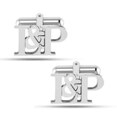 Personalized Initial Groom Wedding Cufflinks For Men And Boys cufflink.