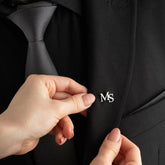 Personalized Initial Letters Brooch, Bride - Groomsmen Brooch.