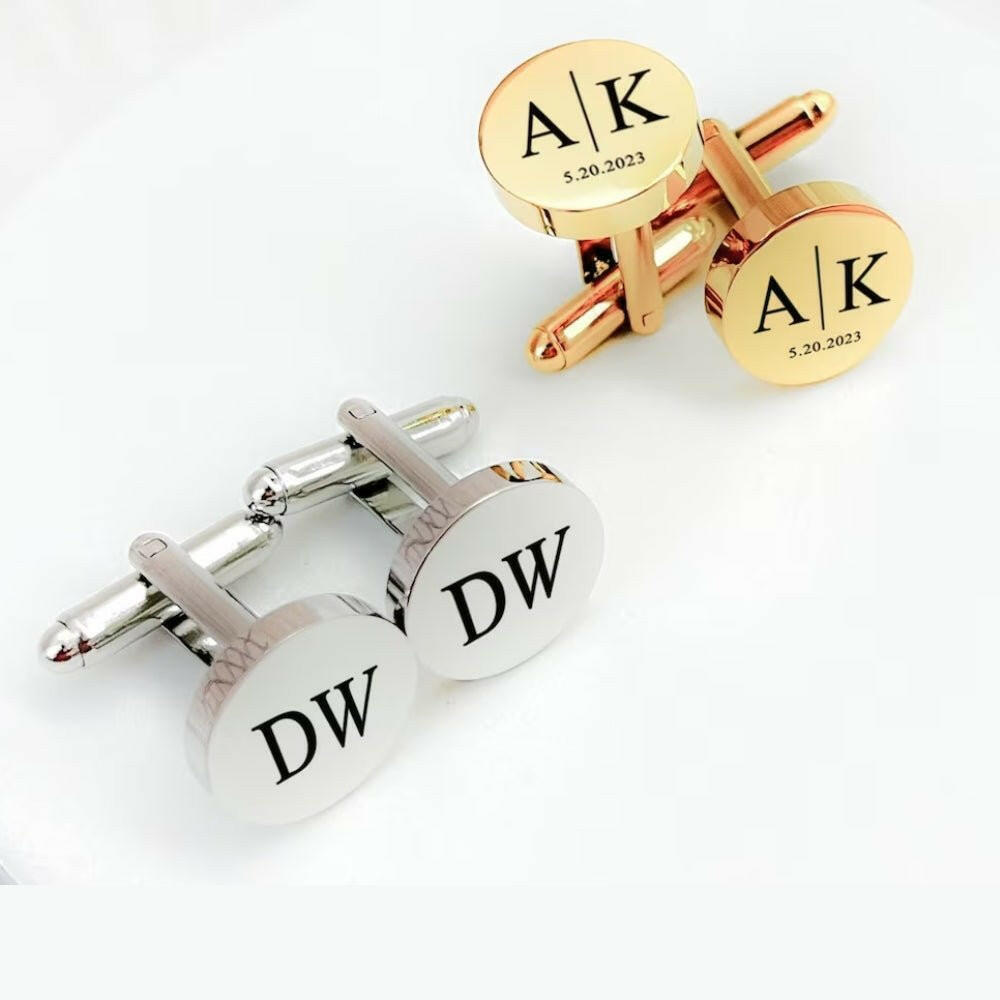 Personalized Name Cufflinks Perfect for groomsmen gifts cufflink.