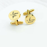 Personalized Name Cufflinks Perfect for groomsmen gifts cufflink.
