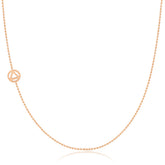 14k Gold Asymmetrical Charm Necklace - Recovery