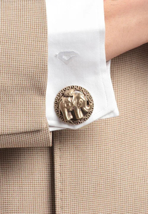Silver The Royal Majesty Cufflink Pair