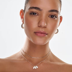 Customized Willow Drop Initial Name Necklace