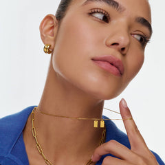 Willow Tag Initial Necklace