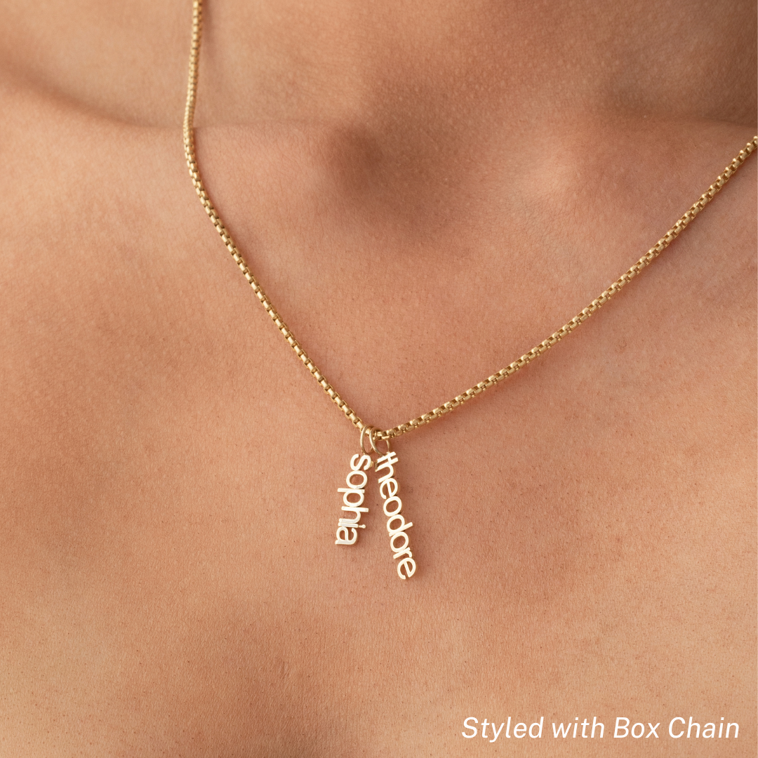Petite Nameplate Pendant