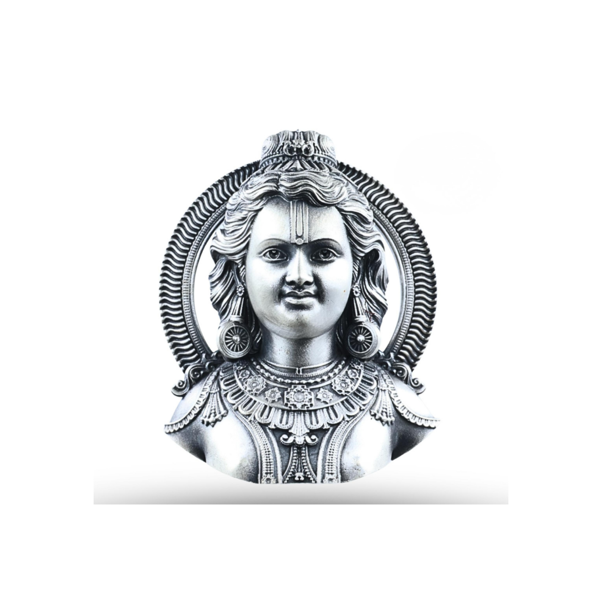 SILVER - SHRI RAM LALA BROOCH