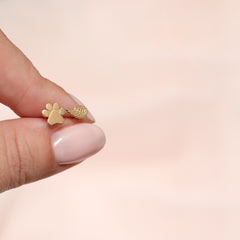 Charm Stud - Paw