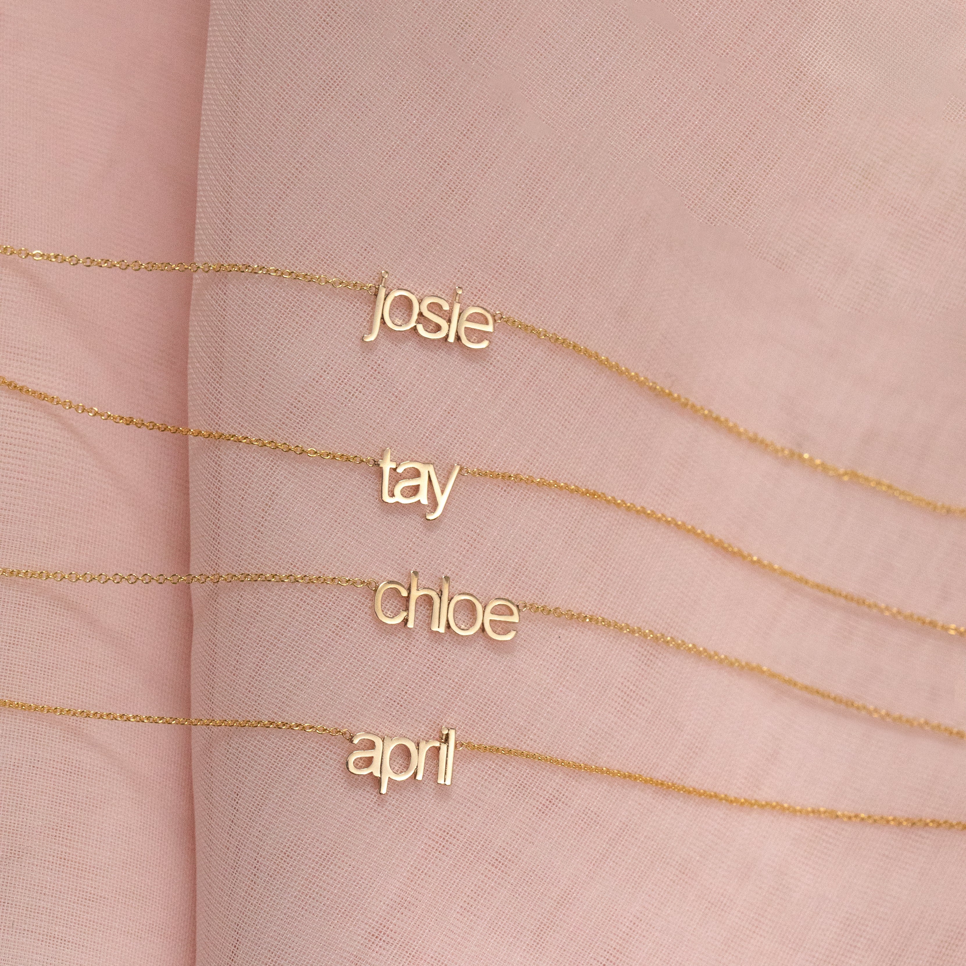 Petite Nameplate Necklace