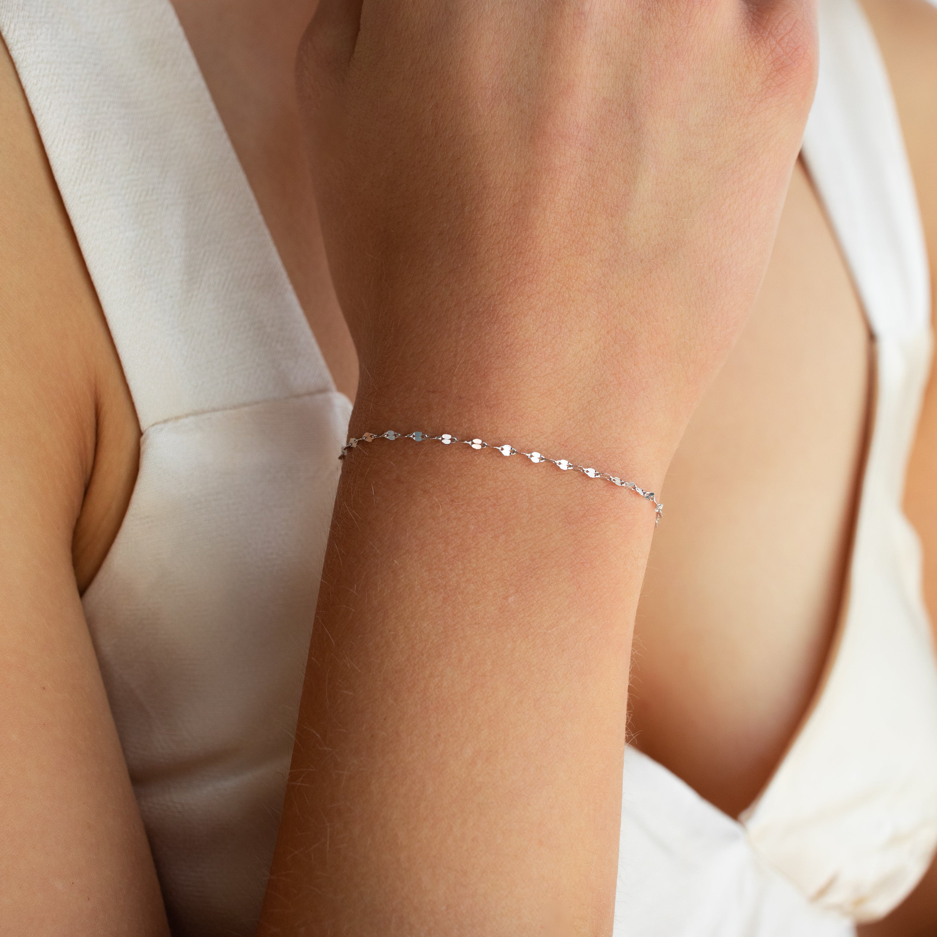 Josephine Chain Bracelet in Sterling Silver