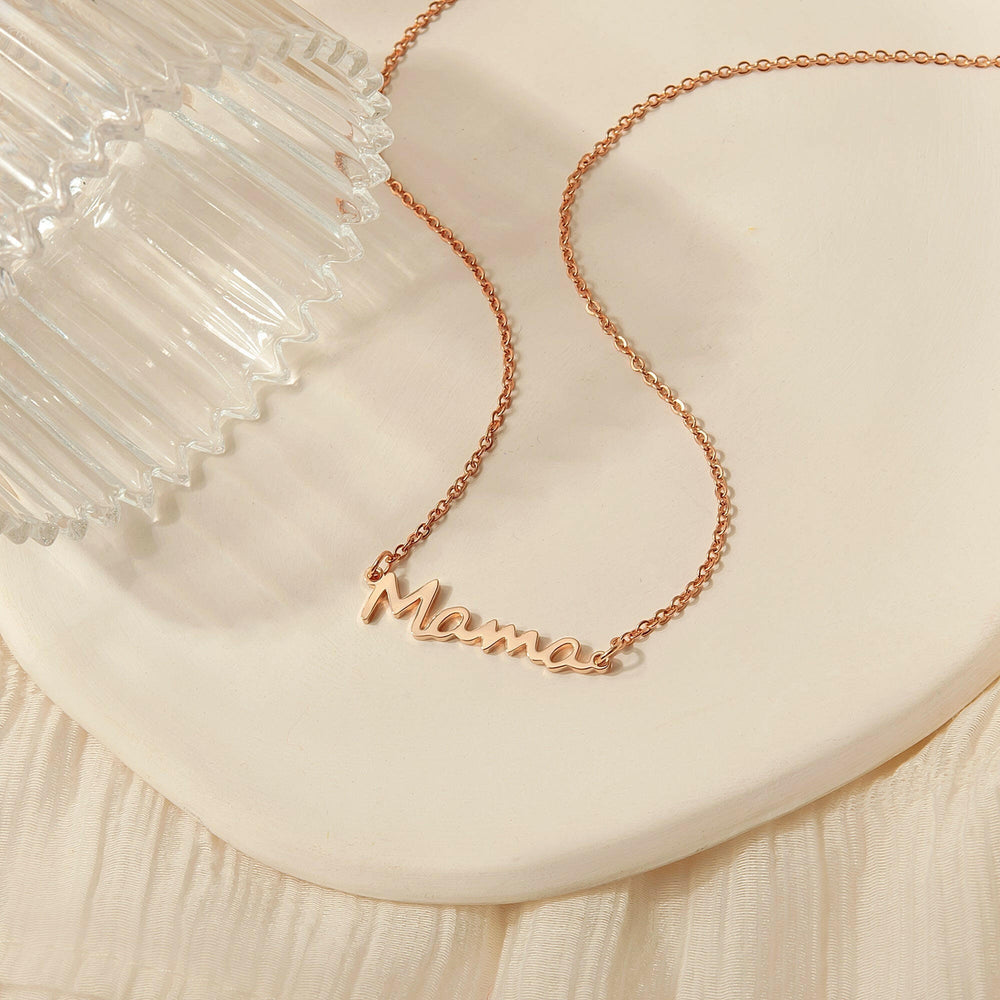 To my Beautiful Mom" Mama Necklace Gift Set Necklace.
