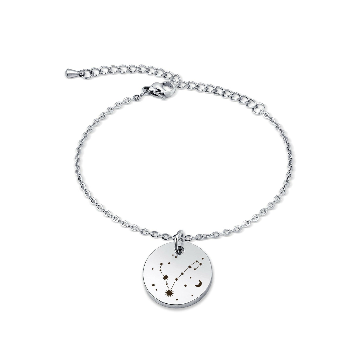 Personalized Constellation Charm Bracelet