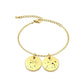 Personalized Constellation Charm Bracelet Bracelet.