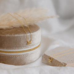 Mellow Dainty Initial Necklace