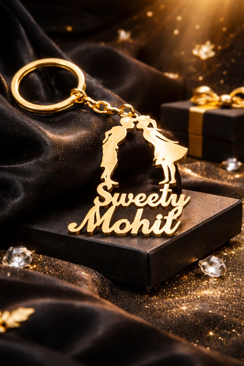 Couple Love keychain