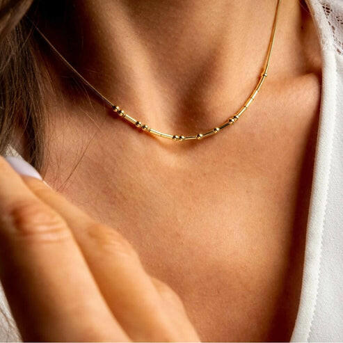 Custom Morse Code Necklace for Women Necklace.