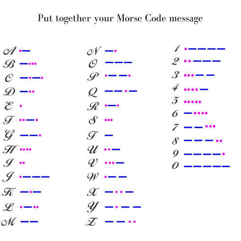 Custom Morse Code Necklace for Women Necklace.