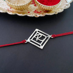 Personalized Initial Rakhi for Brother