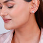 Silver Zircon Earrings Earrings.