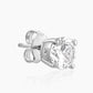 Silver Zircon Earrings Earrings.
